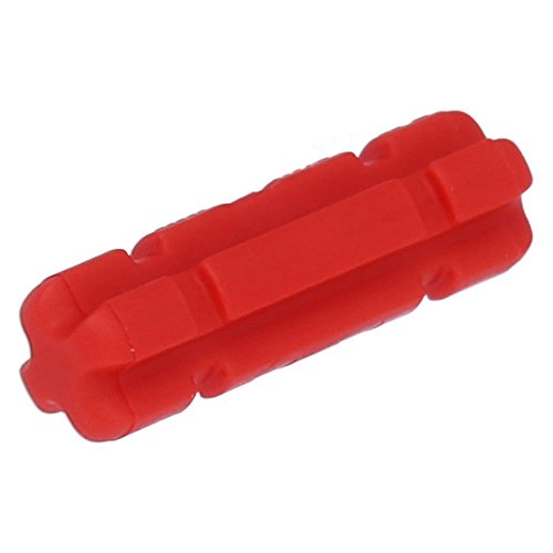 50 x LEGO® Technik, Achse 2 mit Einkerbungen Rot von LEGO