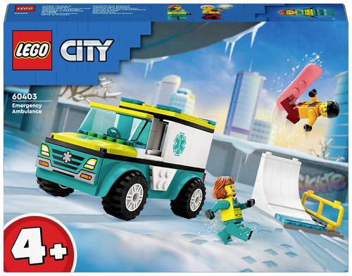 60403 LEGO® CITY Rettungswagen und Snowboarder von Lego
