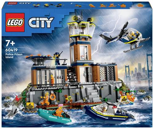 60419 LEGO® CITY Polizeistation auf der Gefängnisinsel von Lego