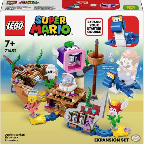 71432 LEGO® Super Mario™ Dorrie und das versunkene Schiff – Erweiterungsset von Lego