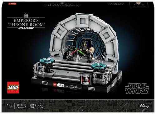 75352 LEGO® STAR WARS™ Thronsaal des Imperators – Diorama von Lego
