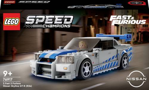 76917 LEGO® SPEED CHAMPIONS 2 Fast 2 Furious – Nissan Skyline GT-R (R34) von Lego