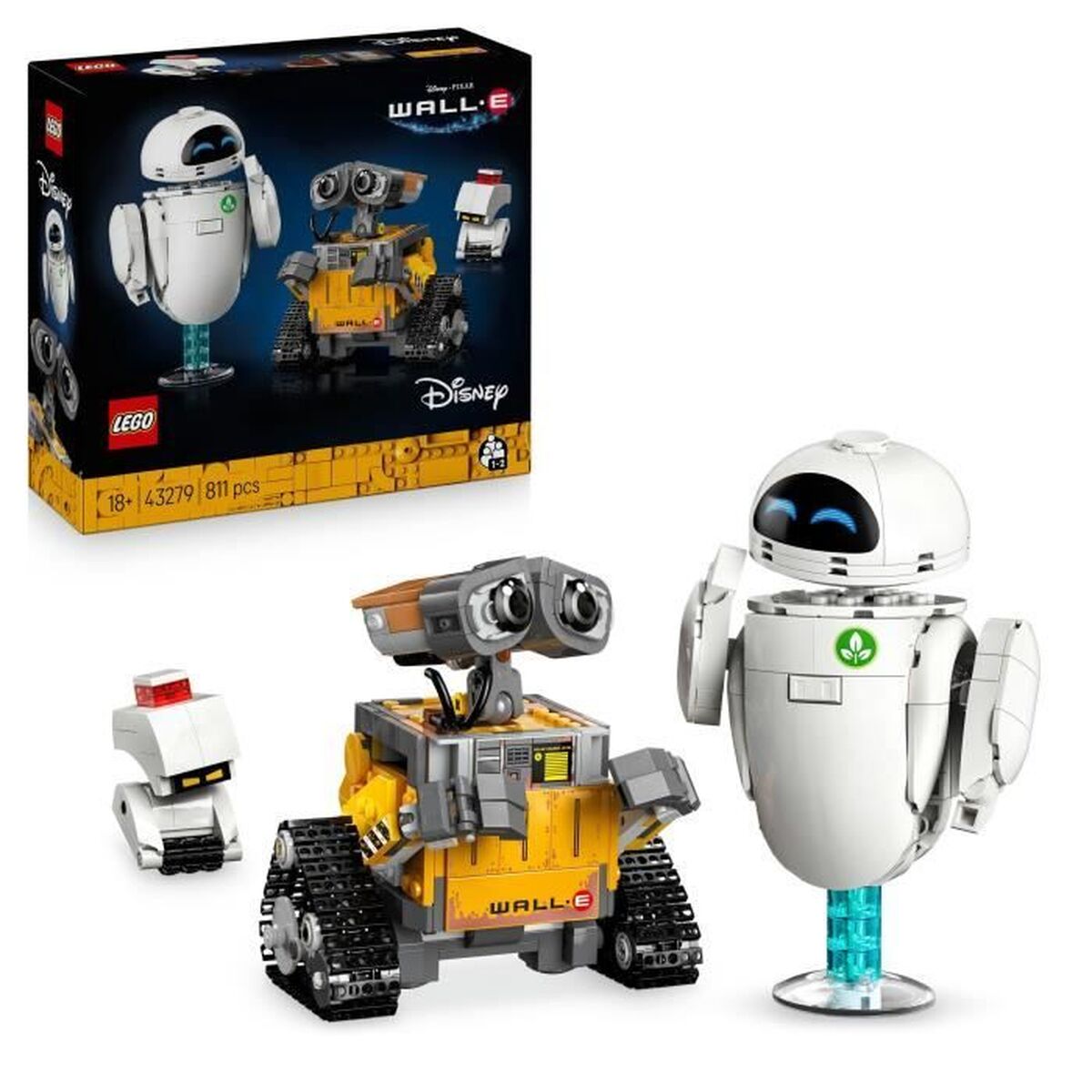 Bauklötze Lego WallE 43279 811 Stücke von Lego