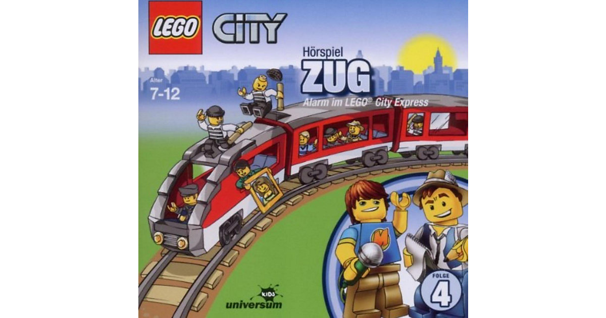 CD LEGO City 04 - Zug: Alarm im LEGO City Express Hörbuch von Lego