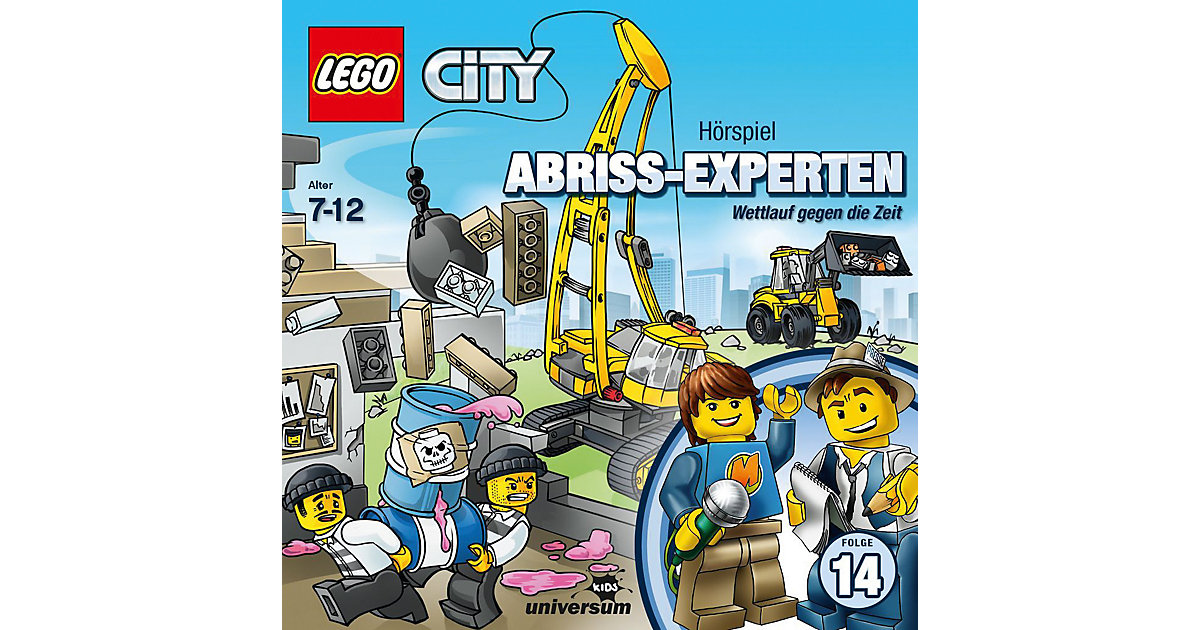 CD LEGO City 14 - Abriss-Experten: Wettlauf gegen die Zeit Hörbuch CD LEGO City 14 - Abriss-Experten: Wettlauf gegen die Zeit Hörbuch von LEONINE