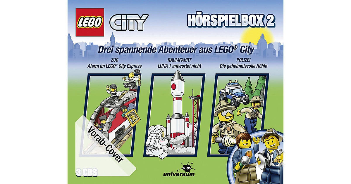 CD LEGO City Hörspielbox 2 (Folgen 4-6) Hörbuch von LEONINE