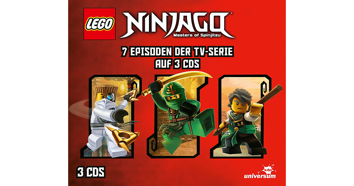 CD LEGO Ninjago Hörspielbox 5 Hörbuch von LEONINE