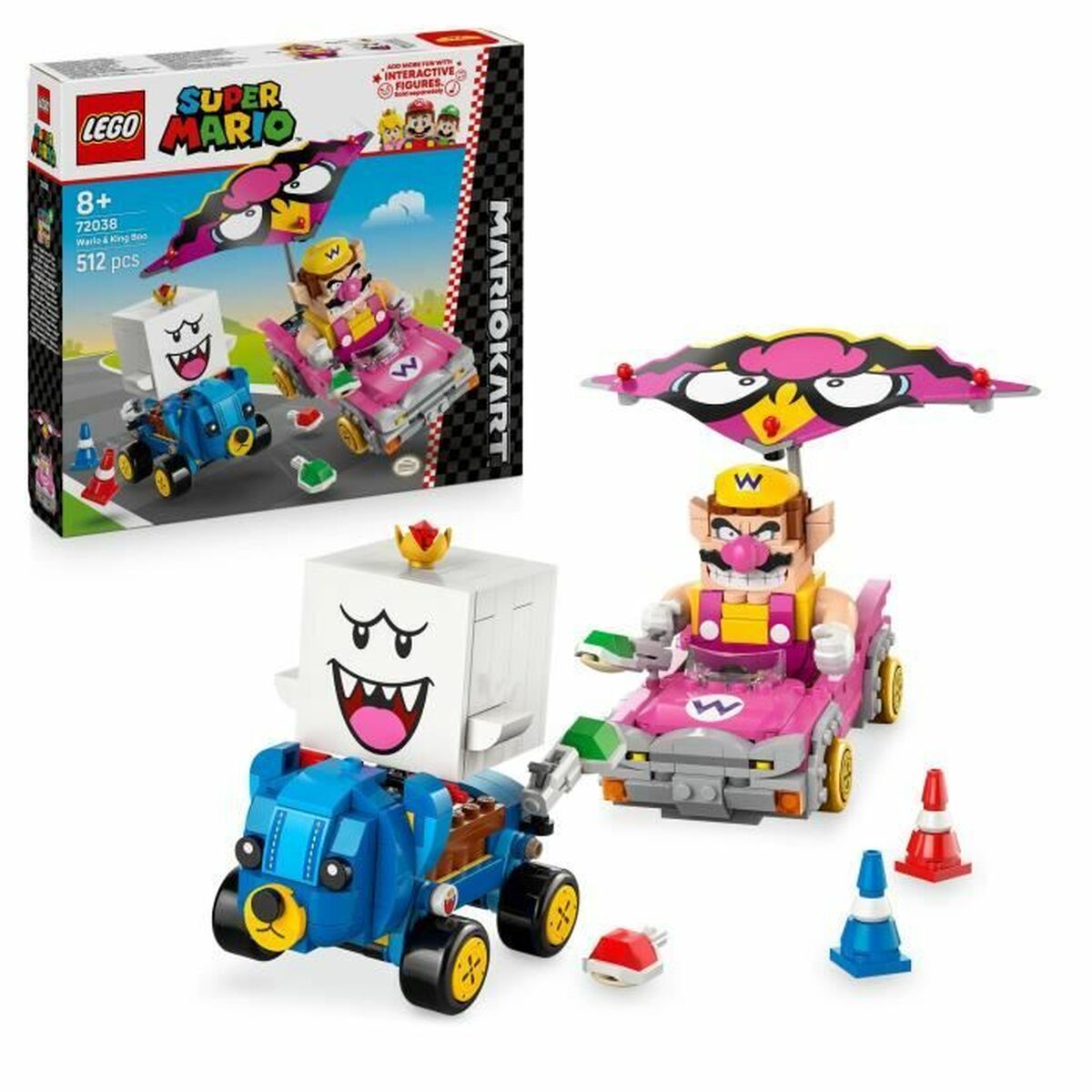Construction set Lego 72038 Wario and King Boo 512 Pieces von Lego