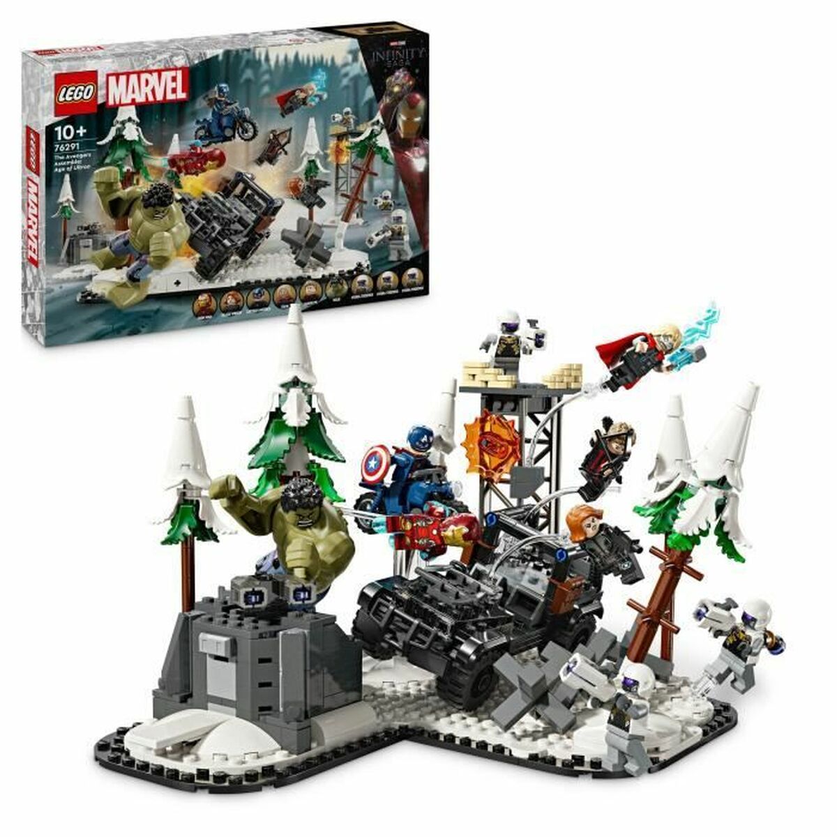 Construction set Lego 76291 Avengers Assemble: Age of Ultron 613 Pieces von Lego