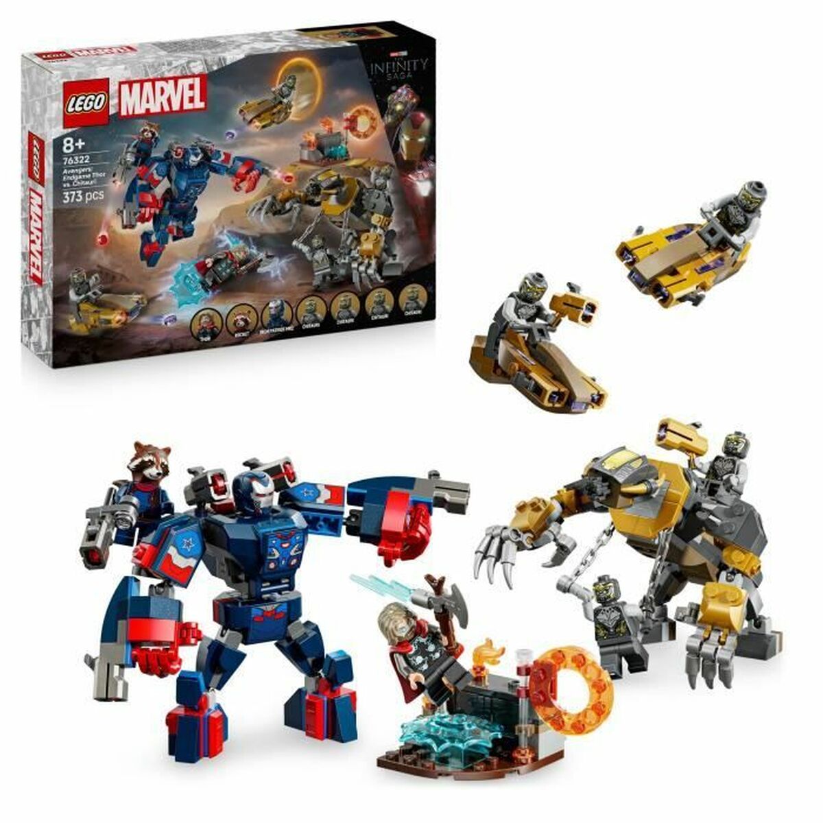 Construction set Lego 76322 Endgame Thor VS Chitauri 373 Pieces von Lego