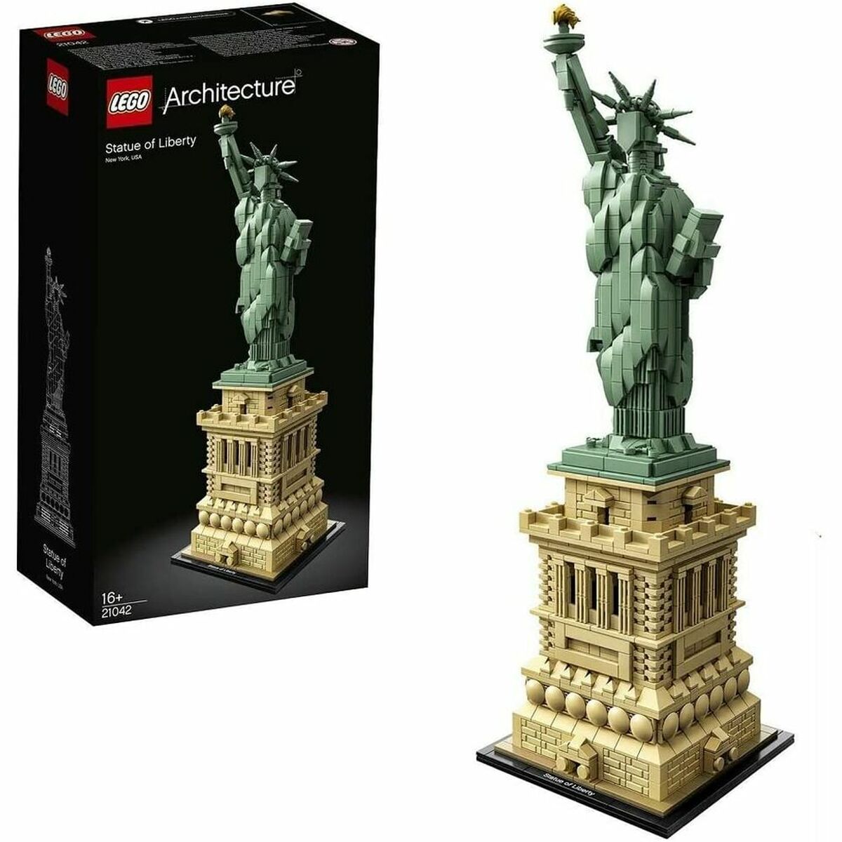 Construction set   Lego Architecture 21042 The Statue of Liberty         Multicolour von Lego
