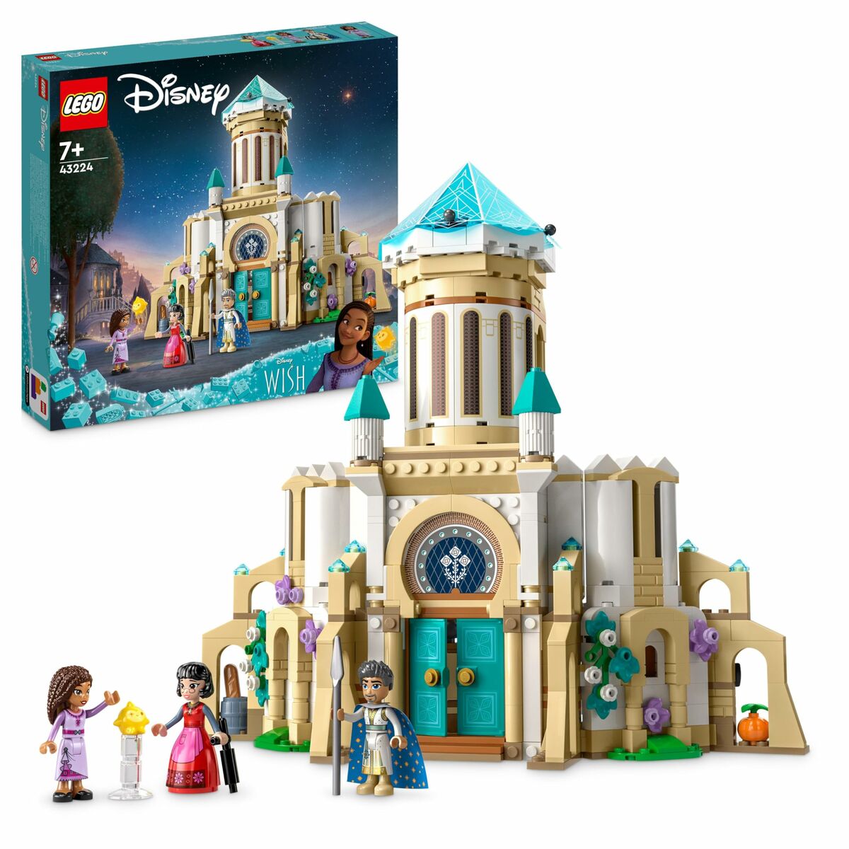 Construction set Lego Disney Wish 43224 King Magnifico's Castle 613 Pieces von Lego