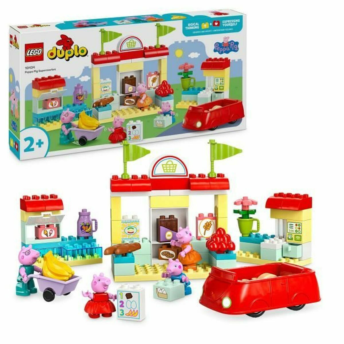Construction set Lego Peppa Pig's Supermarket Multicolour von Lego