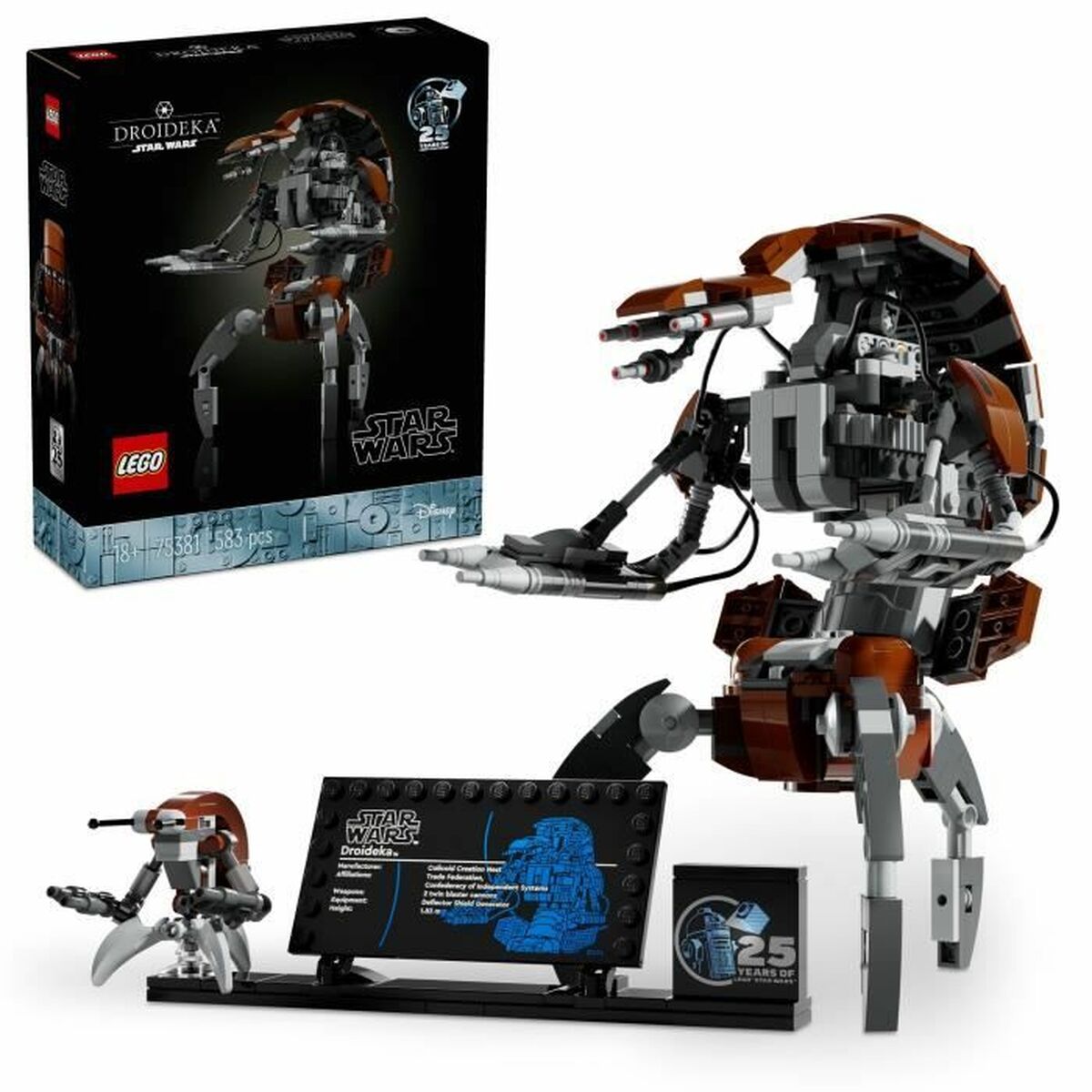 Construction set Lego Star Wars™ 75381 Droideka Multicolour 583 Pieces von Lego