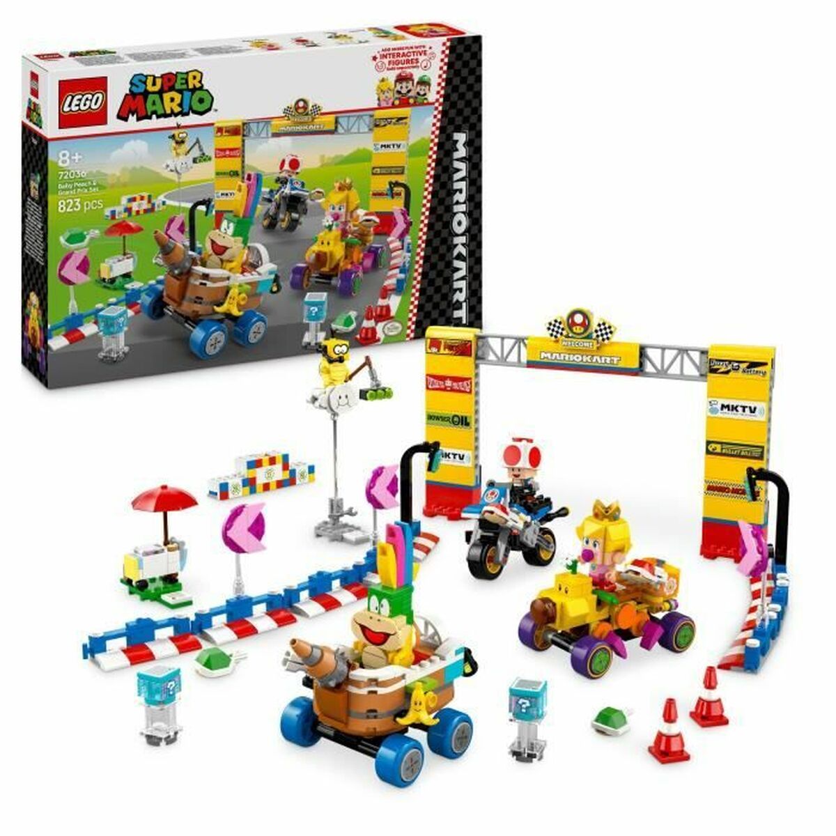 Construction set Lego Super Mario 72036 Mario Kart von Lego