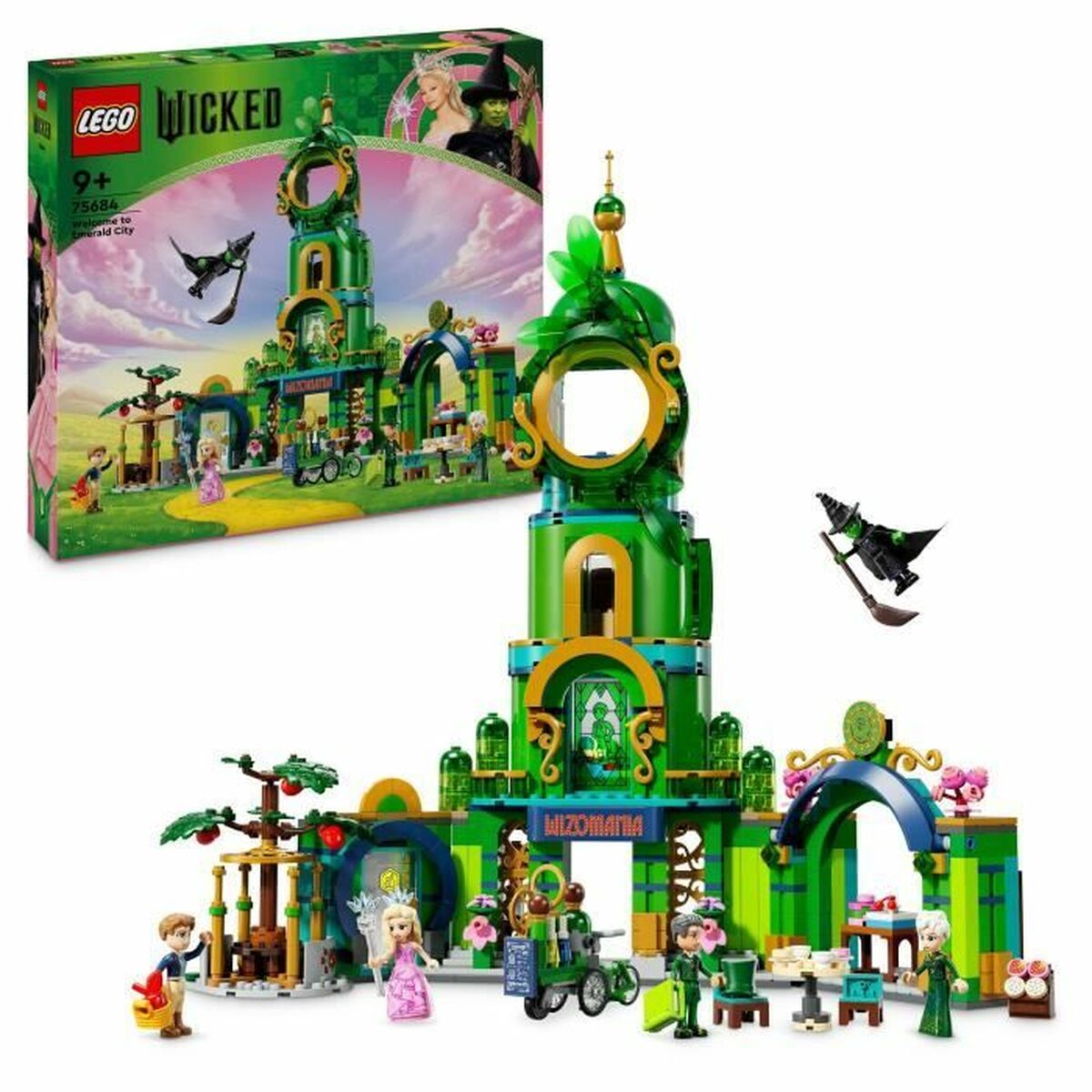 Construction set Lego Wicked 75684 Welcome to Emerald City 945 Pieces von Lego