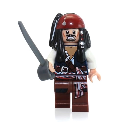 Jack Sparrow Lego Pirates of the Caribbean Minifigure by LEGO Jack Sparrow Lego Pirates of the Caribbean Minifigure by LEGO von LEGO