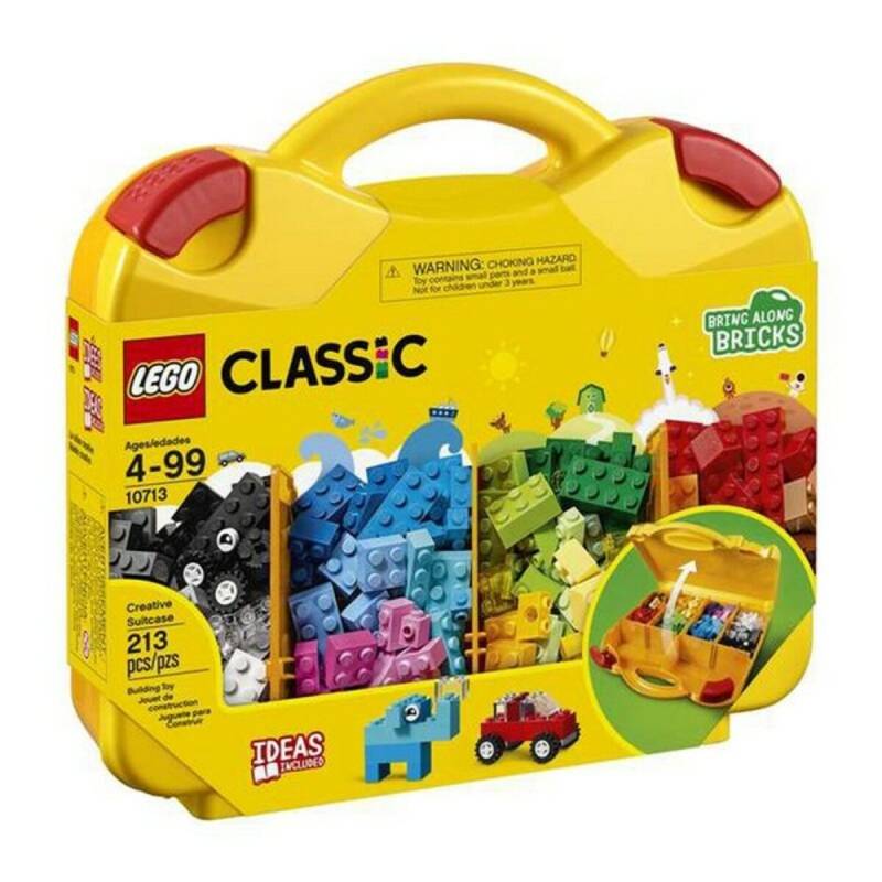 Konstruktionsspiel Classic Creative Briefcase Lego 10713 Blau Schwarz Bunt 213 piezas (213 pcs) von Lego