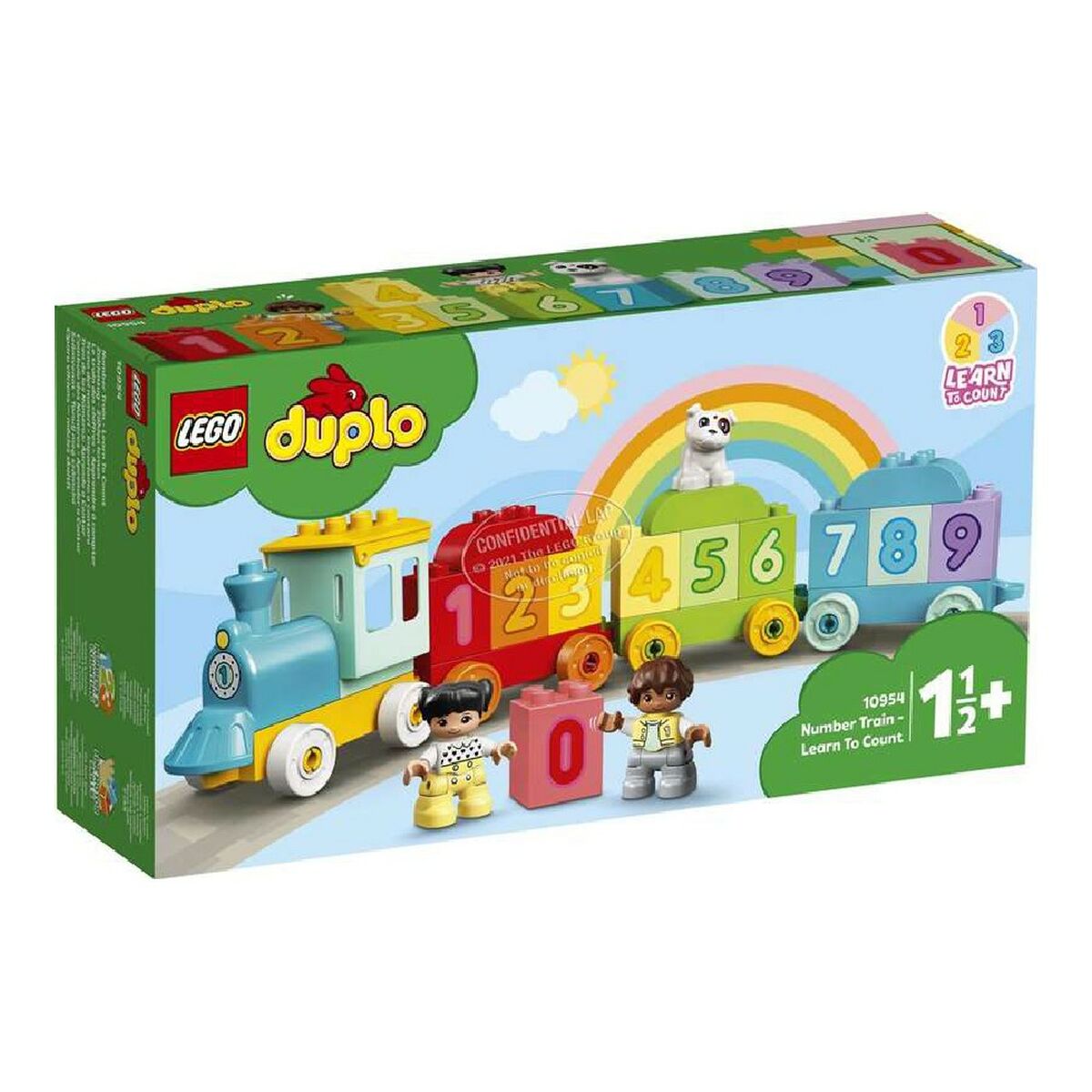 Konstruktionsspiel Duplo Number Train Lego 10954 DUPLO The Number Train Bunt (23 pcs) von Lego