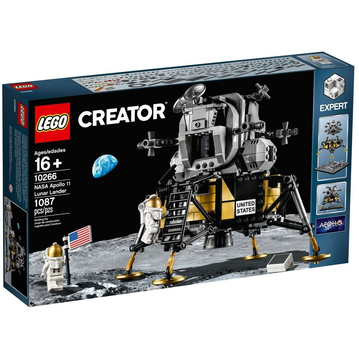 Konstruktionsspiel Lego 10266 Apollo 11 Alunizador Konstruktionsspiel Lego 10266 Apollo 11 Alunizador von Lego
