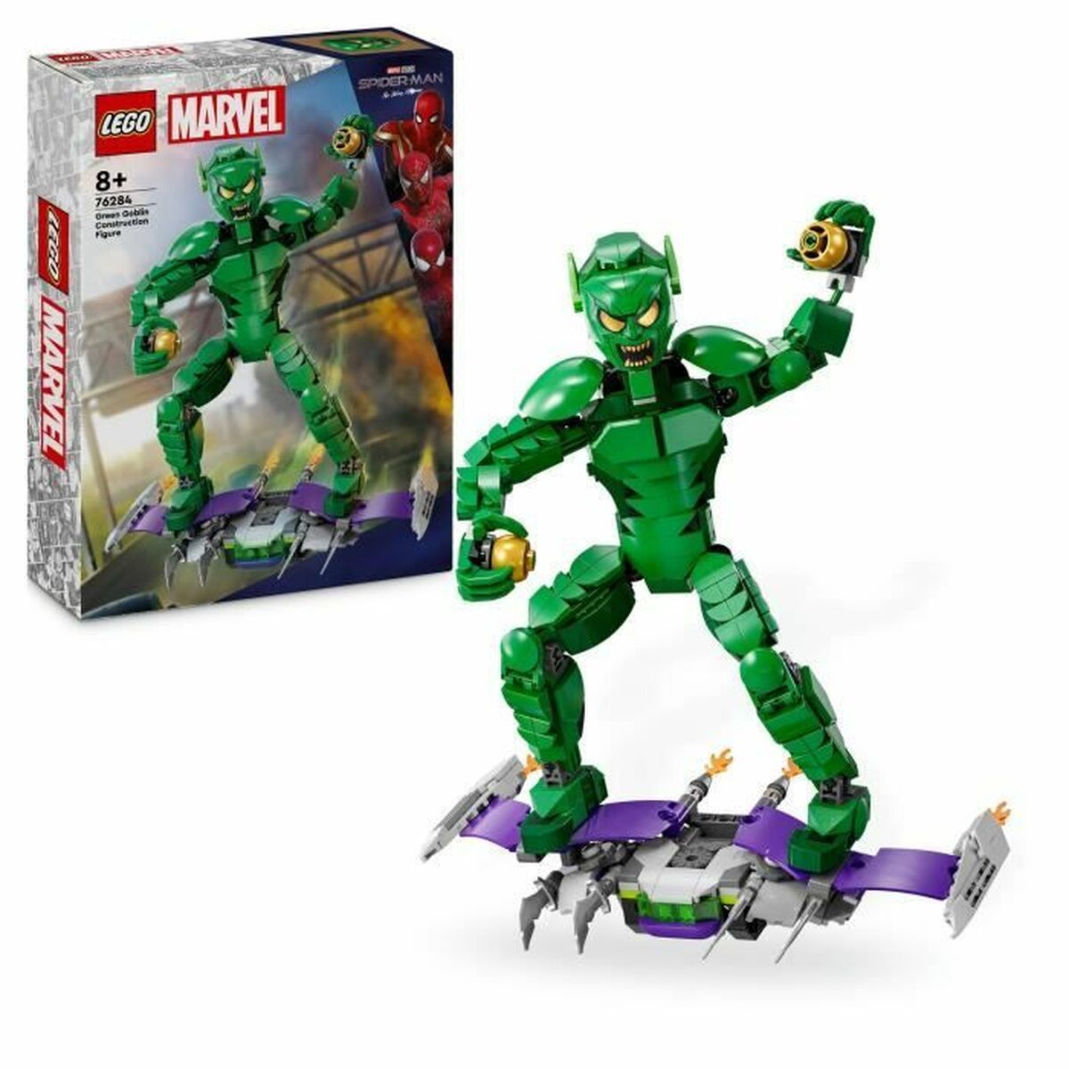 Konstruktionsspiel Lego 76284 Green Goblin Bunt 471 Stücke von Lego