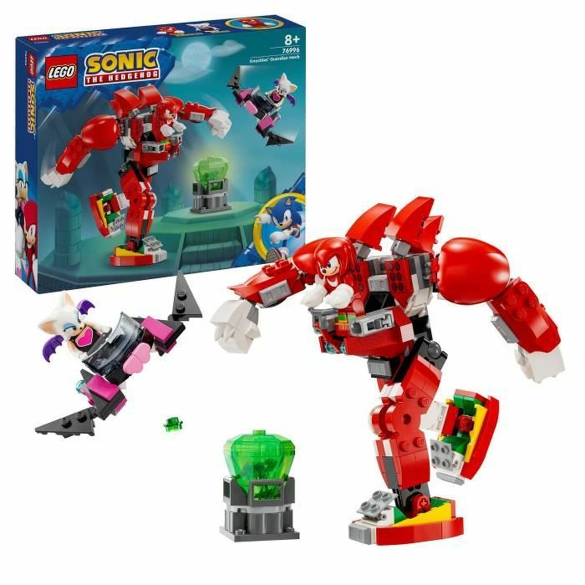 Konstruktionsspiel Lego 76996 Sonic The Hedgehog Knuckles' Robot Guardian Bunt Konstruktionsspiel Lego 76996 Sonic The Hedgehog Knuckles' Robot Guardian Bunt von Lego