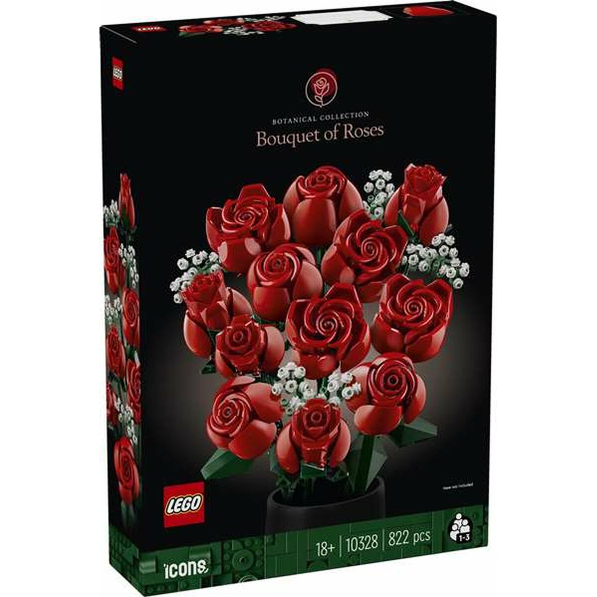 Konstruktionsspiel Lego Botanical Collection Bouquet of Roses Bunt 822 Stücke Konstruktionsspiel Lego Botanical Collection Bouquet of Roses Bunt 822 Stücke von Lego