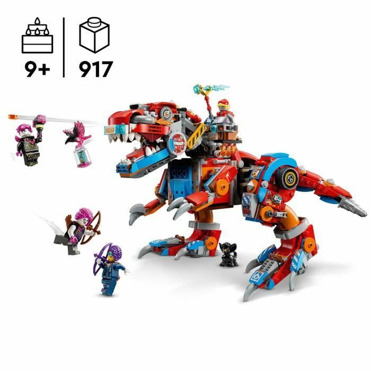 Konstruktionsspiel Lego Cooper's C-Rex Dinosaur Robot Bunt Konstruktionsspiel Lego Cooper's C-Rex Dinosaur Robot Bunt von Lego
