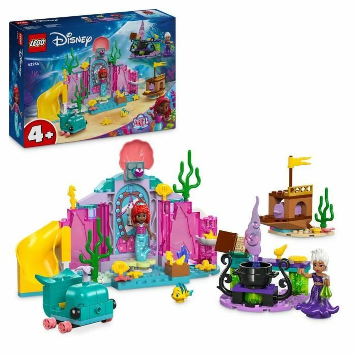 Konstruktionsspiel Lego Disney Princess 43254  Ariel's Crystal Cave Bunt 141 Stücke von Lego