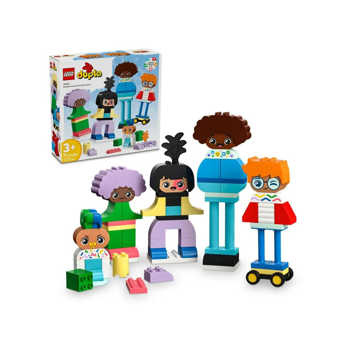 Konstruktionsspiel Lego Duplo Buildable People with Big Emotions Bunt Konstruktionsspiel Lego Duplo Buildable People with Big Emotions Bunt von Lego