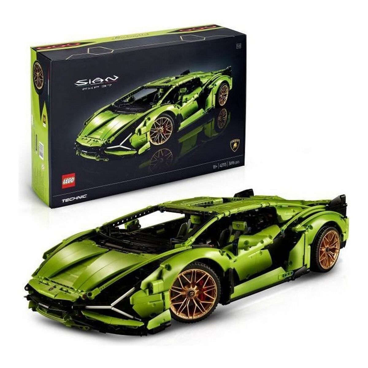 Konstruktionsspiel Lego Lamborghini Sián FKP 37 Bunt Konstruktionsspiel Lego Lamborghini Sián FKP 37 Bunt von Lego