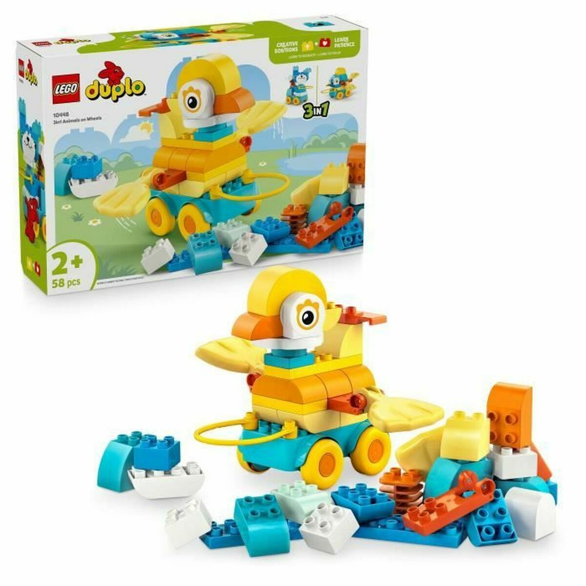 Konstruktionsspiel Lego duplo 10448 58 Stücke von Lego