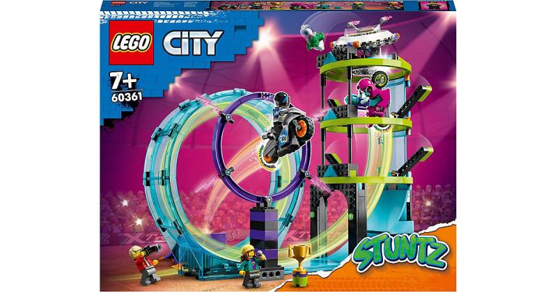 LEGO® City Stuntz 60361 Ultimative Stuntfahrer-Challenge von Lego
