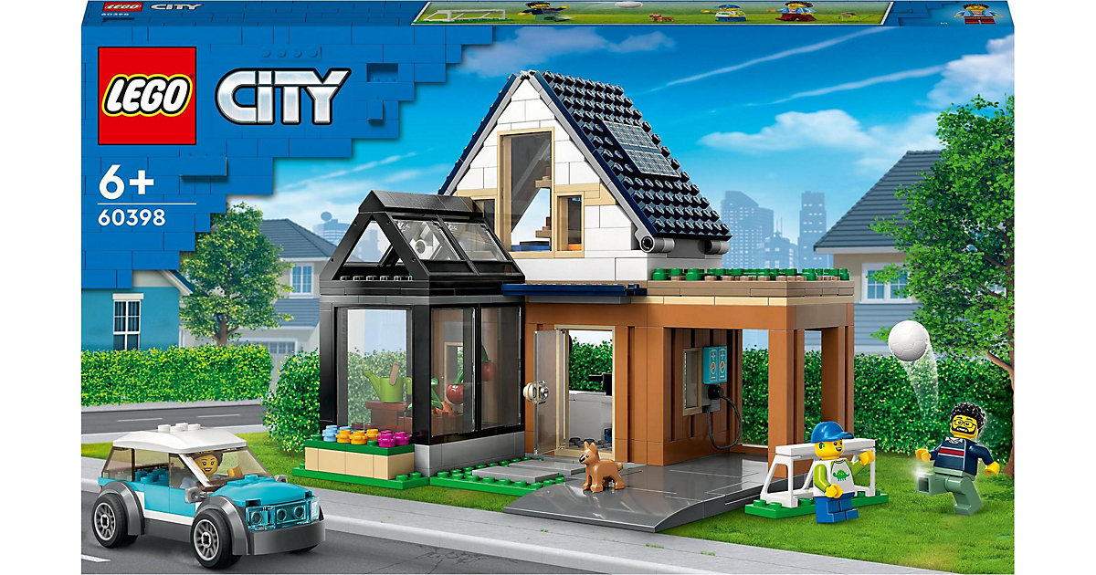 LEGO® City 60398 Familienhaus mit Elektroauto von Lego