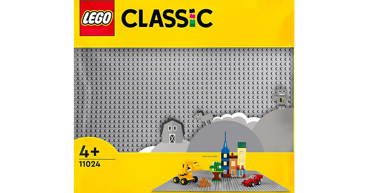 LEGO® Classic 11024 Graue Bauplatte von Lego