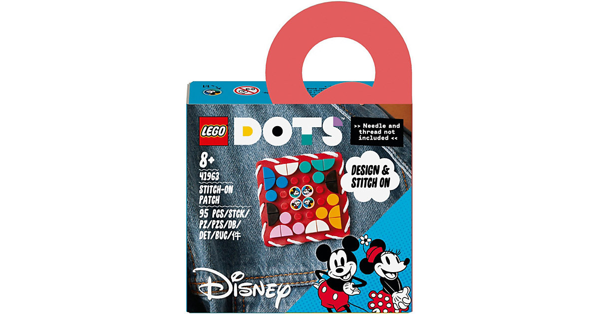 LEGO® DOTS 41963 Micky und Minnie Kreativ-Aufnäher von Lego