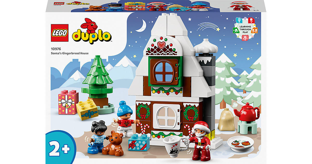 LEGO® DUPLO 10976 Lebkuchenhaus mit Weihnachtsmann von Lego