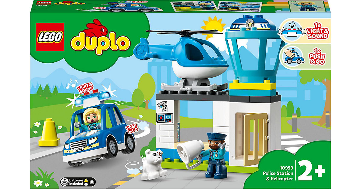 LEGO® DUPLO 10959 Polizeistation mit Hubschrauber von Lego
