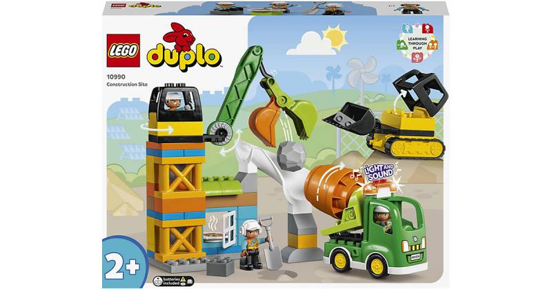 LEGO® DUPLO 10990 Baustelle mit Baufahrzeugen von Lego