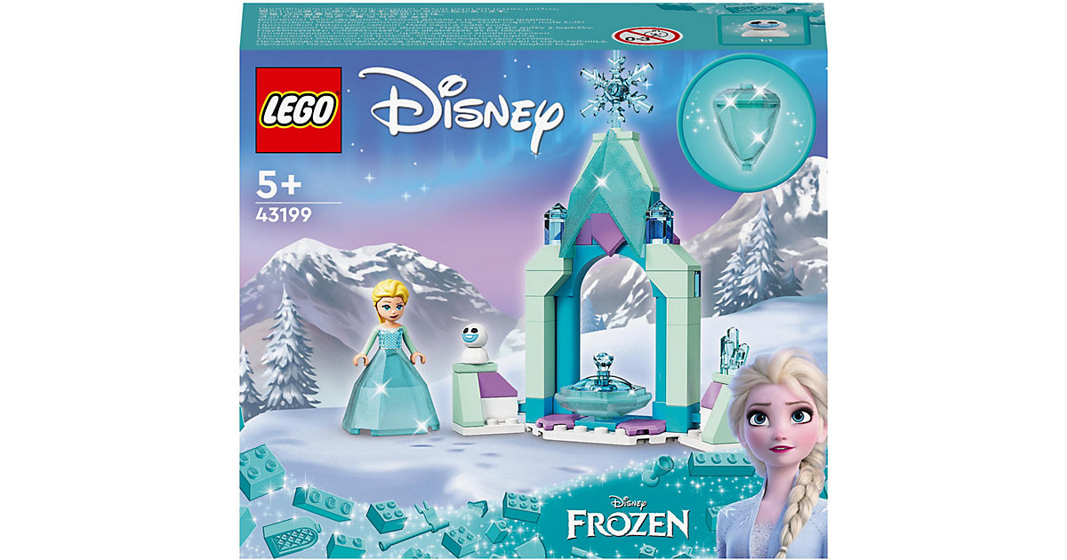 Disney Princess 43199 Elsas Schlosshof von Lego