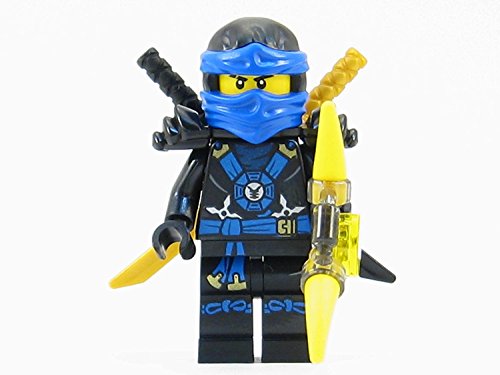 LEGO® Ninjago: Deepstone Jay Blue Ninja Minifigure Yellow Aeroblade von LEGO
