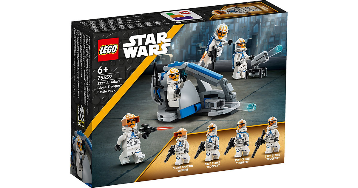 LEGO® Star Wars 75359 Ahsokas Clone Trooper der 332. Kompanie – Battle Pack von Lego
