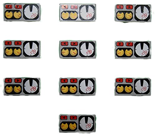 LEGO - 10 bedruckte Fliesen 1x2 mit Instrumenten LEGO - 10 bedruckte Fliesen 1x2 mit Instrumenten von LEGO
