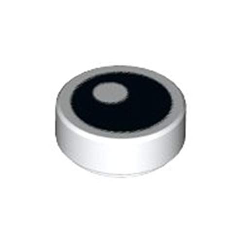 LEGO - 25 Stück Runde 1x1 Noppen Fliese in Weiss mit Augenaufdruck. LEGO - 25 Stück Runde 1x1 Noppen Fliese in Weiss mit Augenaufdruck. von LEGO