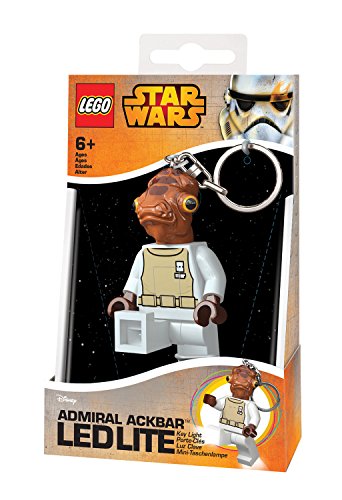 Lego 90022 Minitaschenlampe Star Wars, Admiral Ackbar, 7,6 cm von LEGO