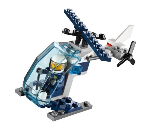 LEGO – 30222 – Polizeihubschrauber zum Zusammenbauen und Spielen – in Beutel von LEGO