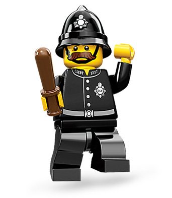 LEGO 71002 - Schutzmann aus Sammelfiguren-Serie 11 von LEGO