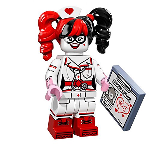 LEGO 71017 Minifigures Serie Batman Movie - Nurse Harley Quinn Mini Action Figure von LEGO