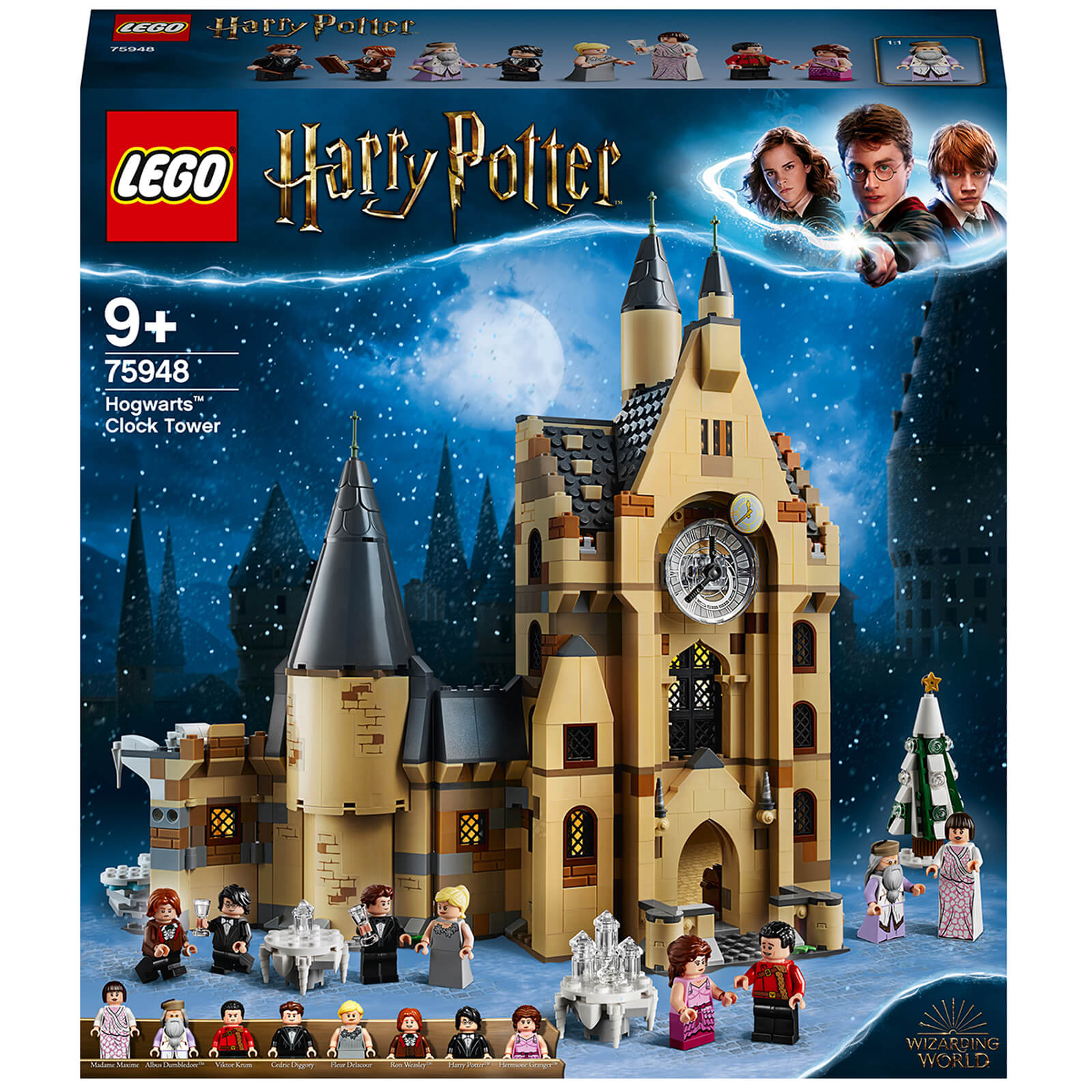 LEGO 75948 Harry Potter Schloss Hogwarts Uhrenturm Spielzeug kompatibel mit der Großen Halle und der Peitschenden Weide Sets LEGO 75948 Harry Potter Schloss Hogwarts Uhrenturm Spielzeug kompatibel mit der Großen Halle und der Peitschenden Weide Sets von Lego