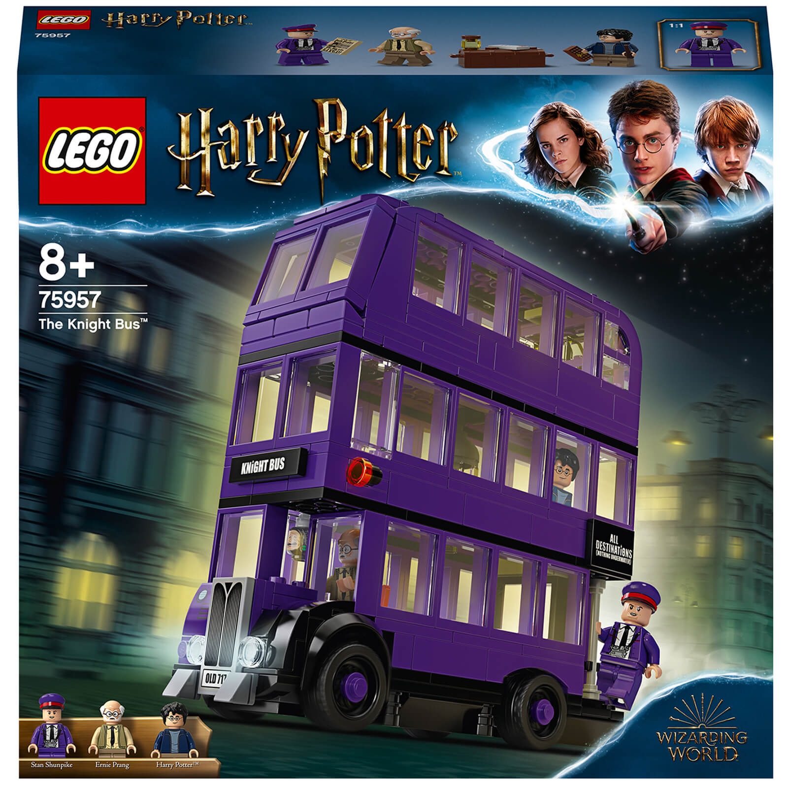 LEGO 75957 Harry Potter Der Fahrende Ritter Spielzeug, Dreifachdeckerbus, Sammlerset mit Minifiguren LEGO 75957 Harry Potter Der Fahrende Ritter Spielzeug, Dreifachdeckerbus, Sammlerset mit Minifiguren von Lego
